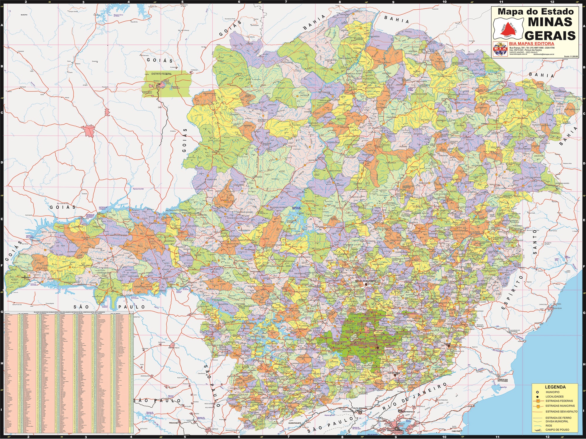 Minas Gerais Político • Bia Mapas