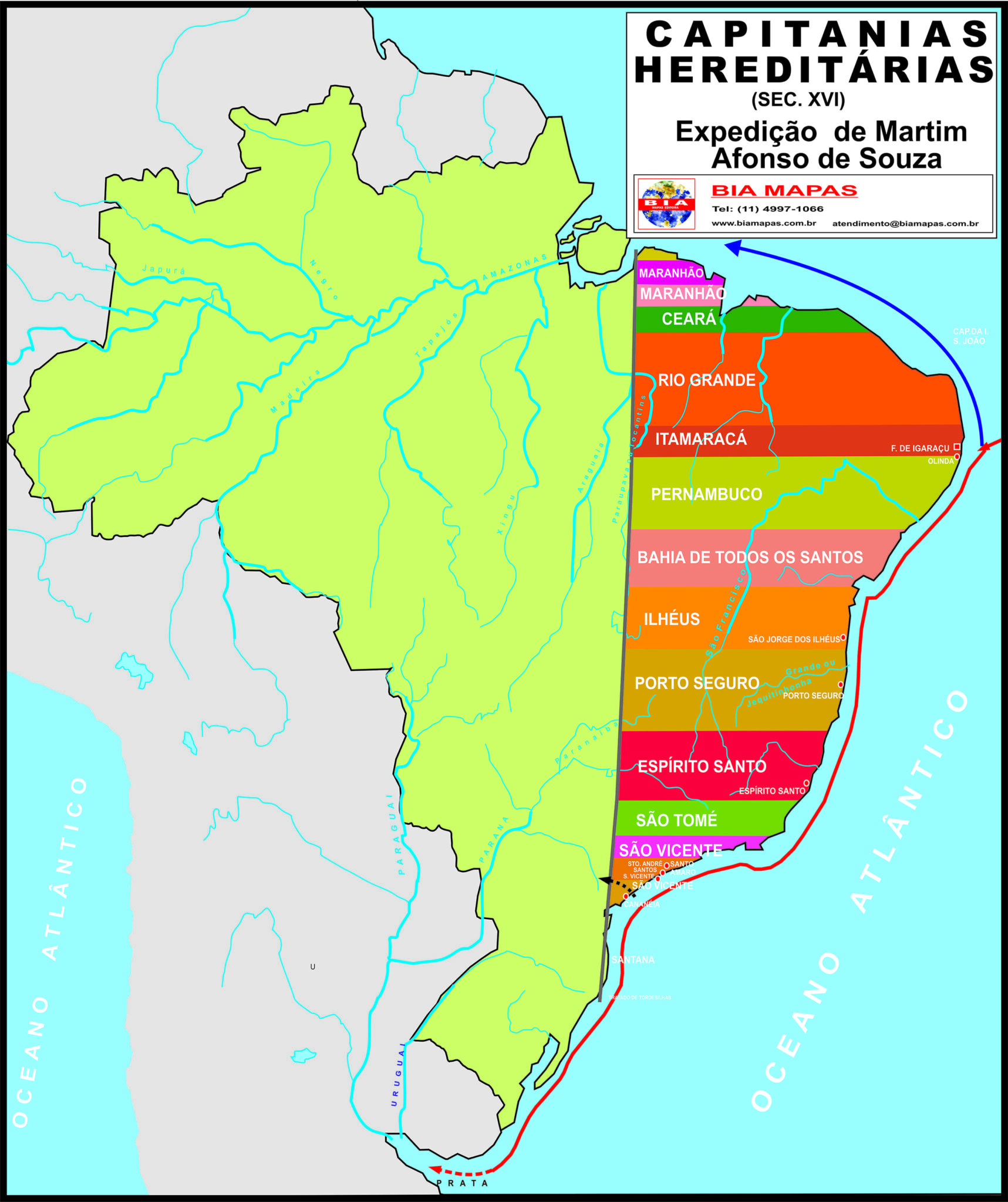 brasil-capitanias-heredit-rias-bia-mapas