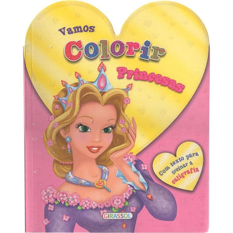 Livro Princesas - Vamos Colorir • Bia Mapas