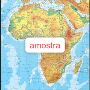 Mapa África Físico