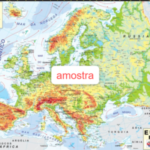 Mapa Europa Físico