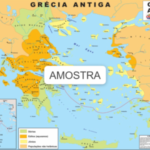 Mapa Grécia Antiga