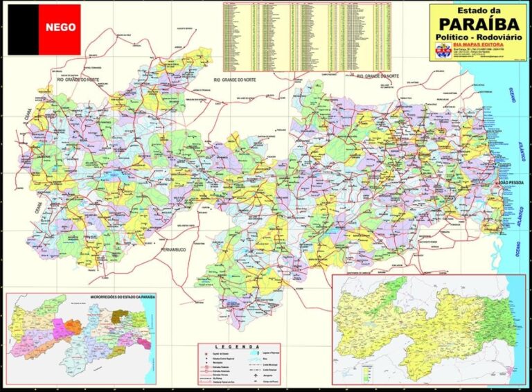 Paraíba Político • Bia Mapas Paraíba Político • Bia Mapas