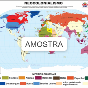 Mapa Neocolonialismo