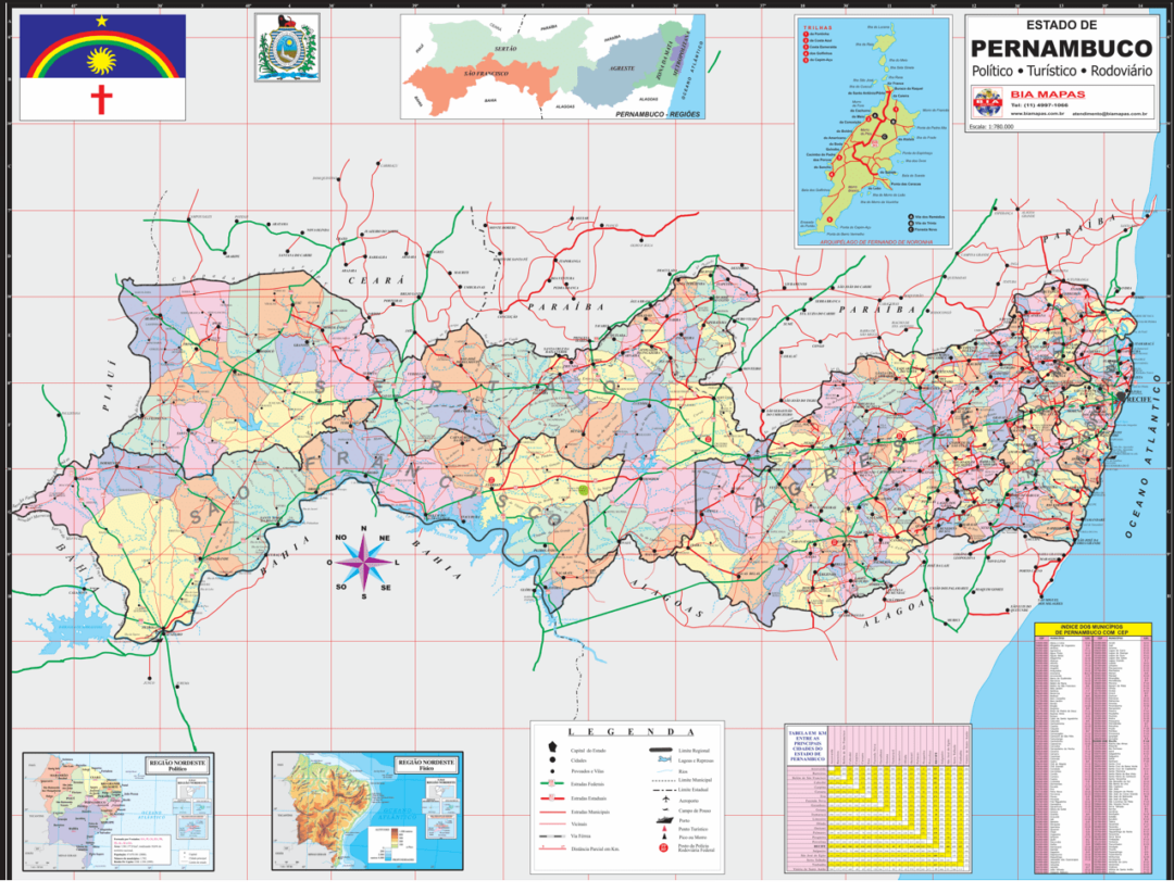 Pernambuco Político • Bia Mapas