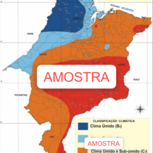 Mapa Maranhão Climas