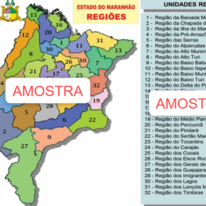 Mapa Maranhão Regional