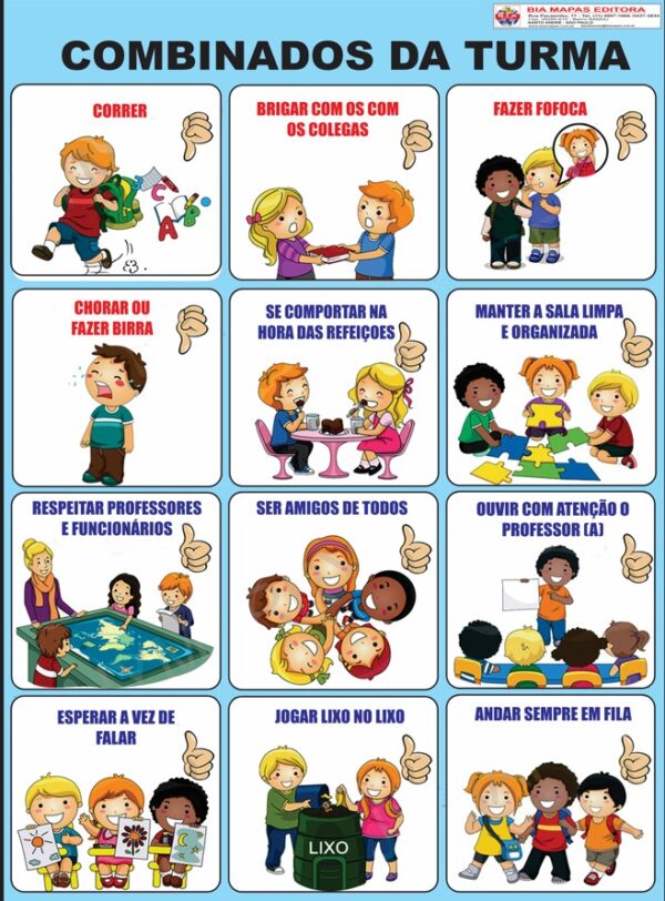 Mural Combinados da Turma