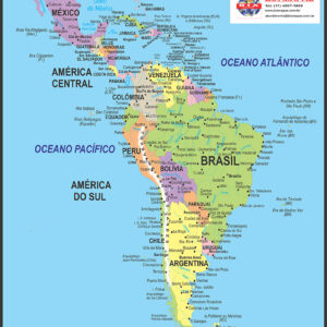 MAPA AMERICA LATINA