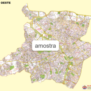Mapa Zona Oeste SP